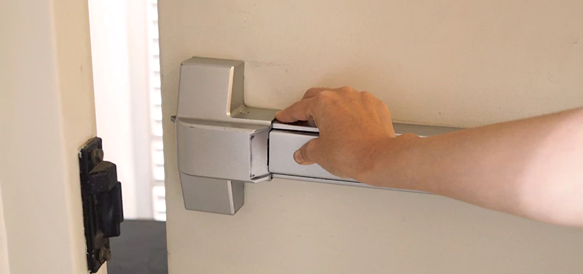 Roller Gate Panic Bar Installation in Carbondale, Illinois